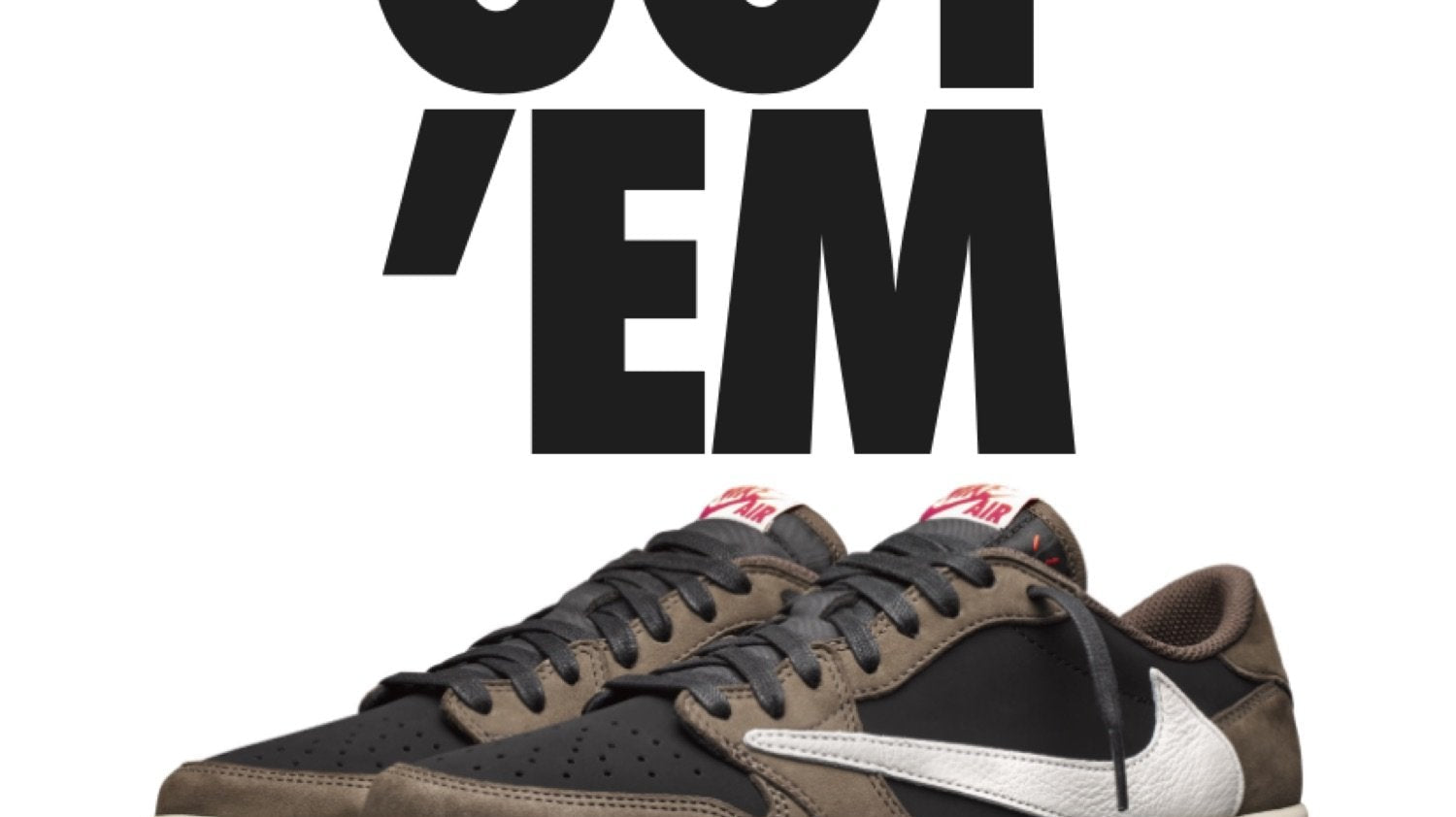 Best Lace-swaps for the Travis Scott X Jordan 1 Lows - Shoe Lace Supply