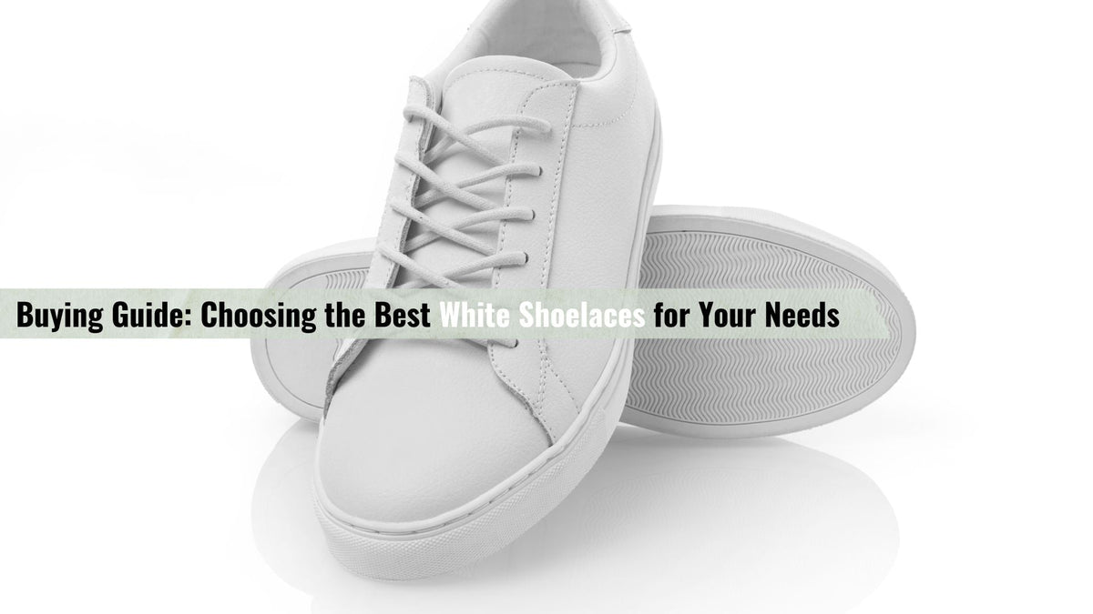 Image showcasing Buying Guide: Choosing the Best White Shoelaces - Shoe Lace Supply