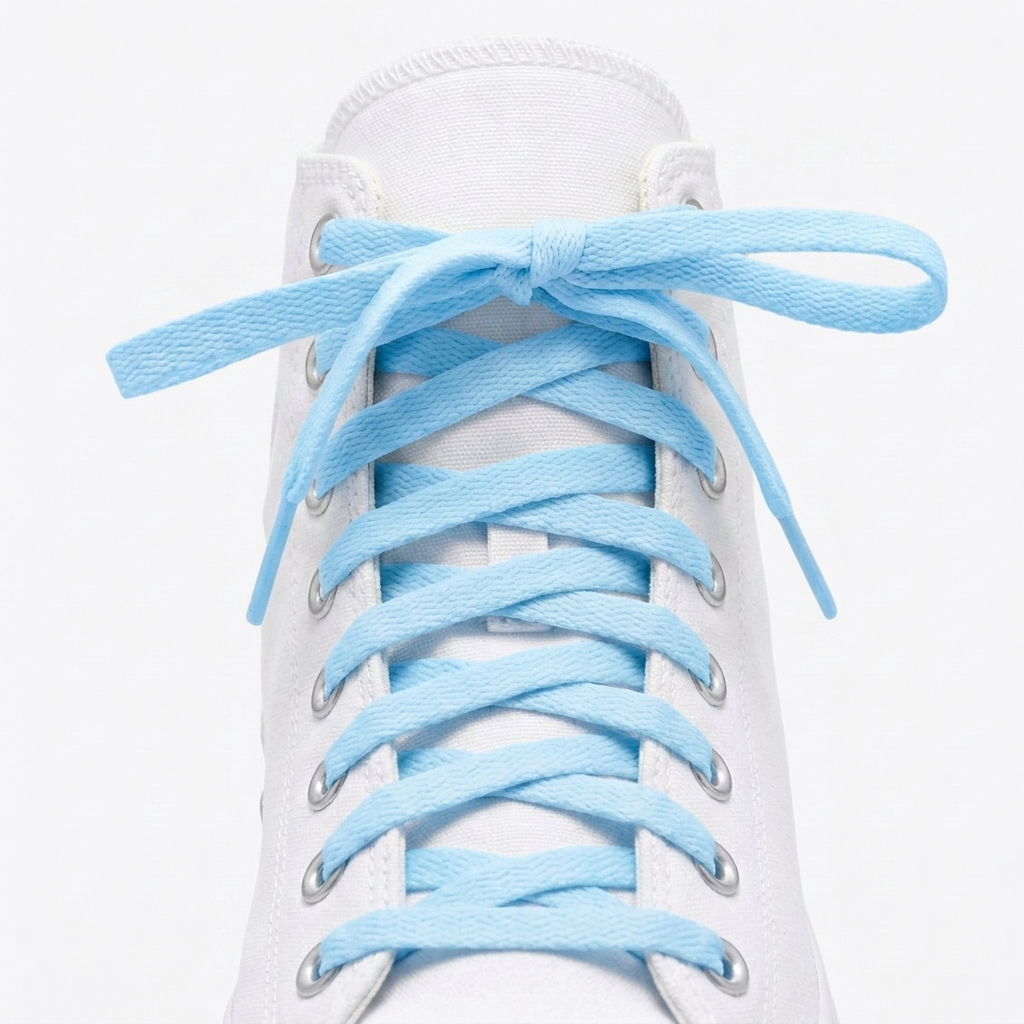 Carolina Blue Converse Shoe Laces