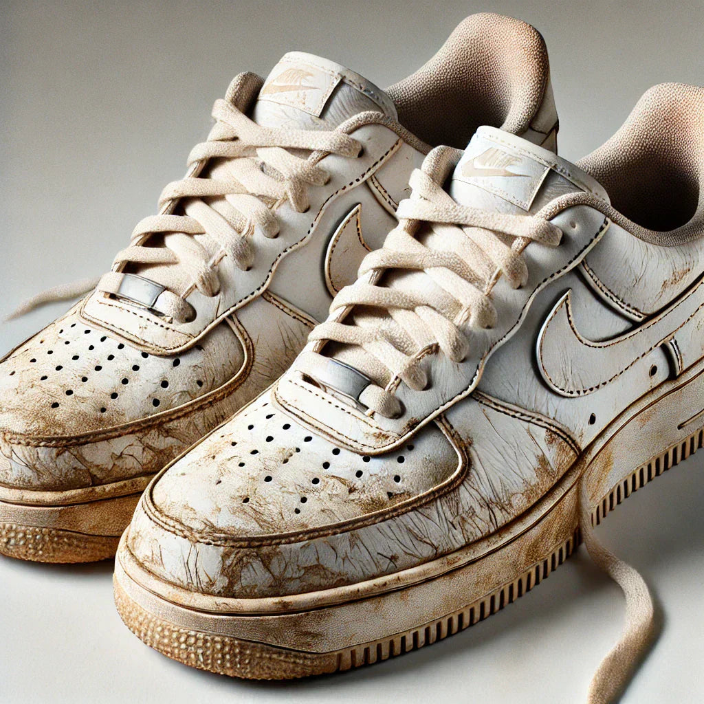 how to clean white shoe laces