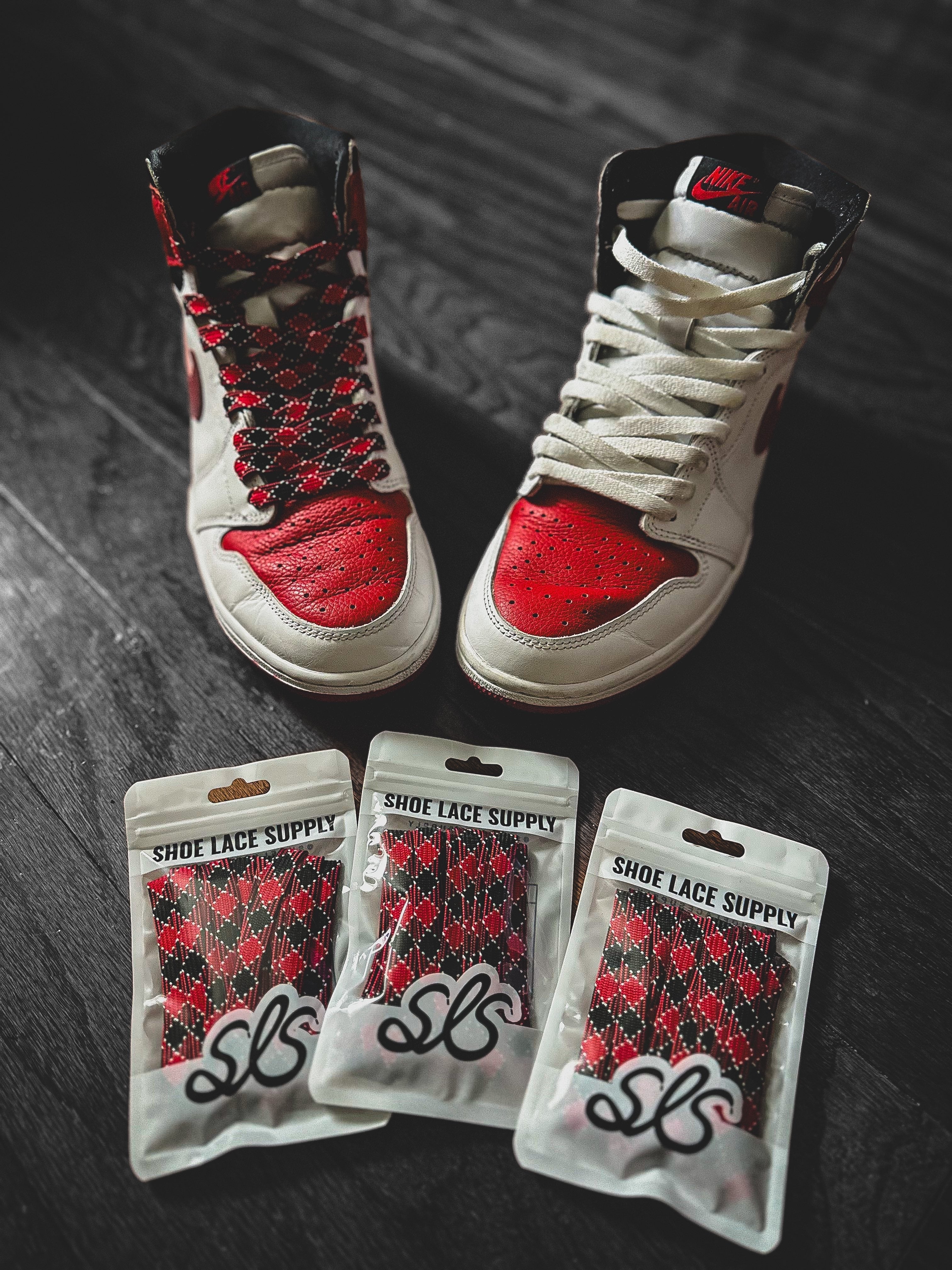 Just Dropped: Chicago Plaid Shoe Laces SLS x @MrUnloved1s