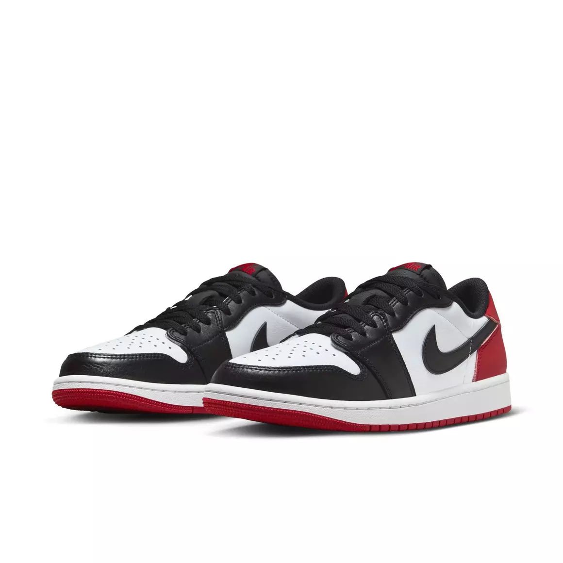 Lace Swaps for Your Air Jordan 1 Low Black Toes - Shoe Lace Supply