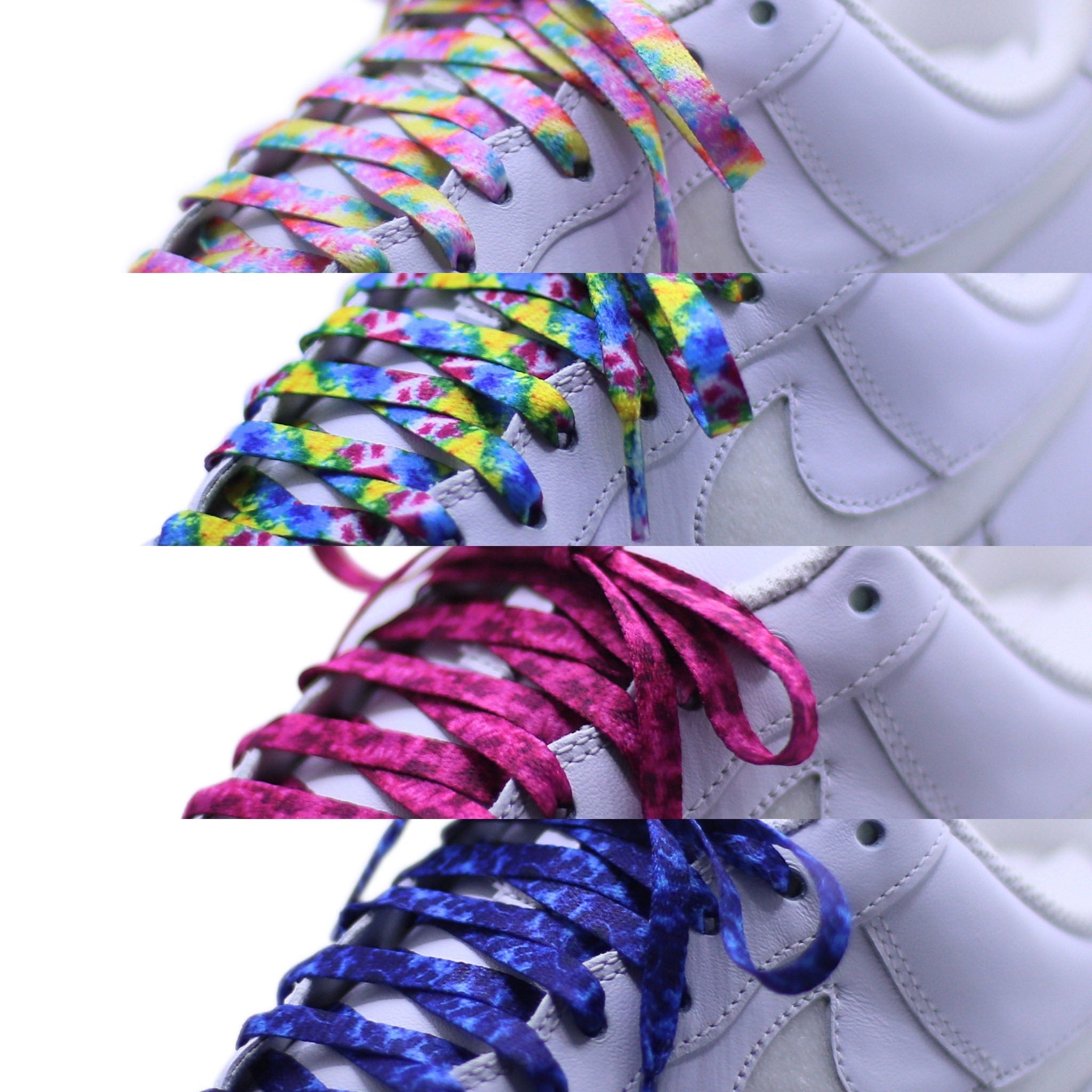 New Tie-Dye Print Laces Now Available! - Shoe Lace Supply