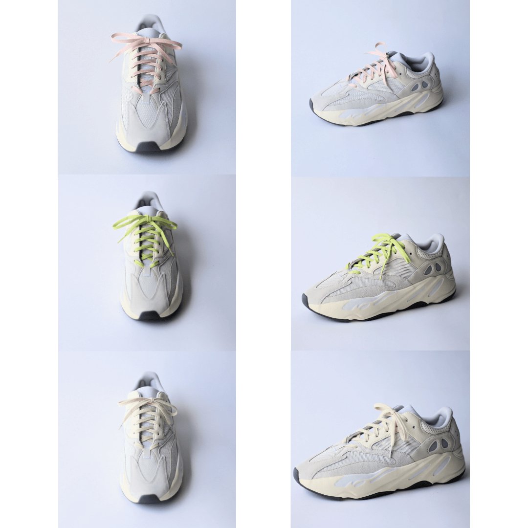 RLS's Favorite Lace-Swaps For The Yeezy Boost 700 Analog - Shoe Lace Supply