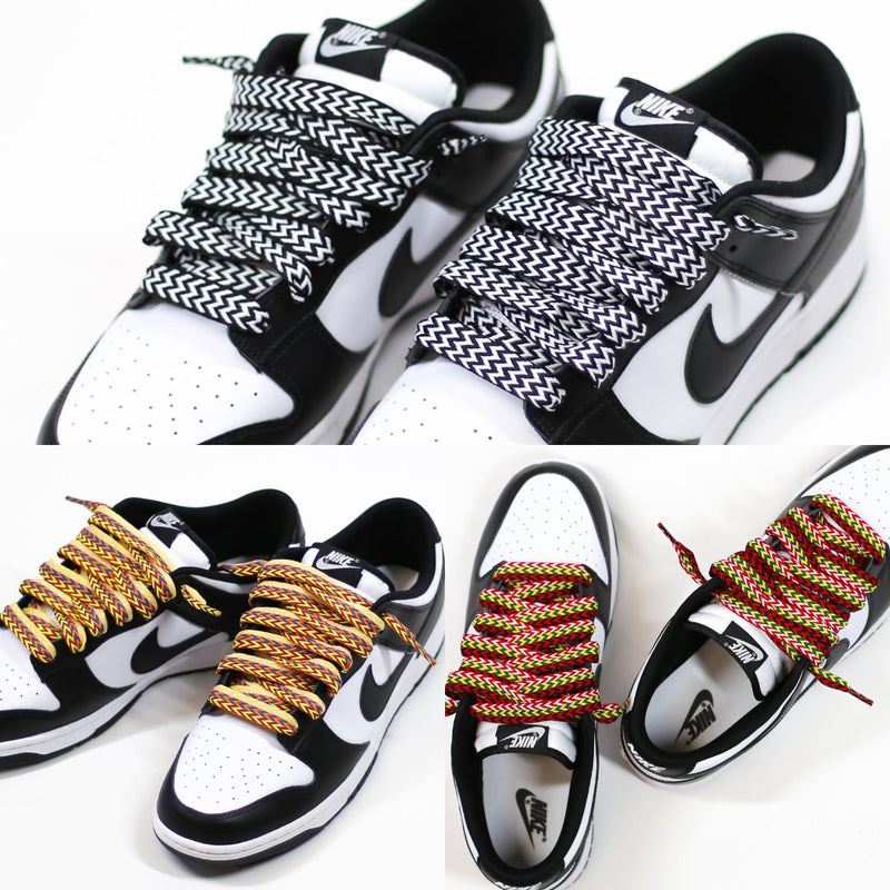 Zig Zag laces now available - Shoe Lace Supply