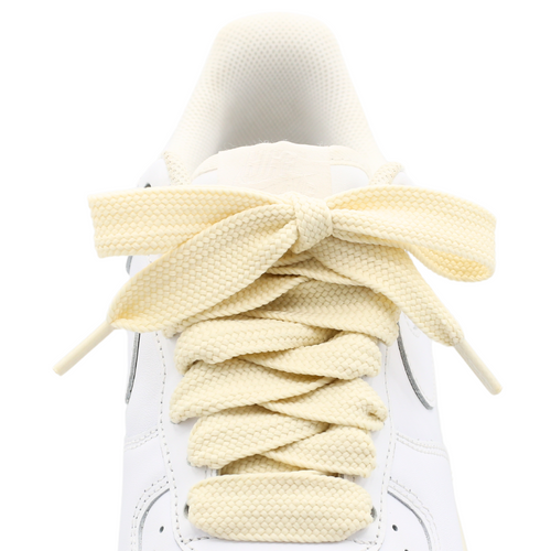 fat shoe laces sail cream Fat Shoe Laces