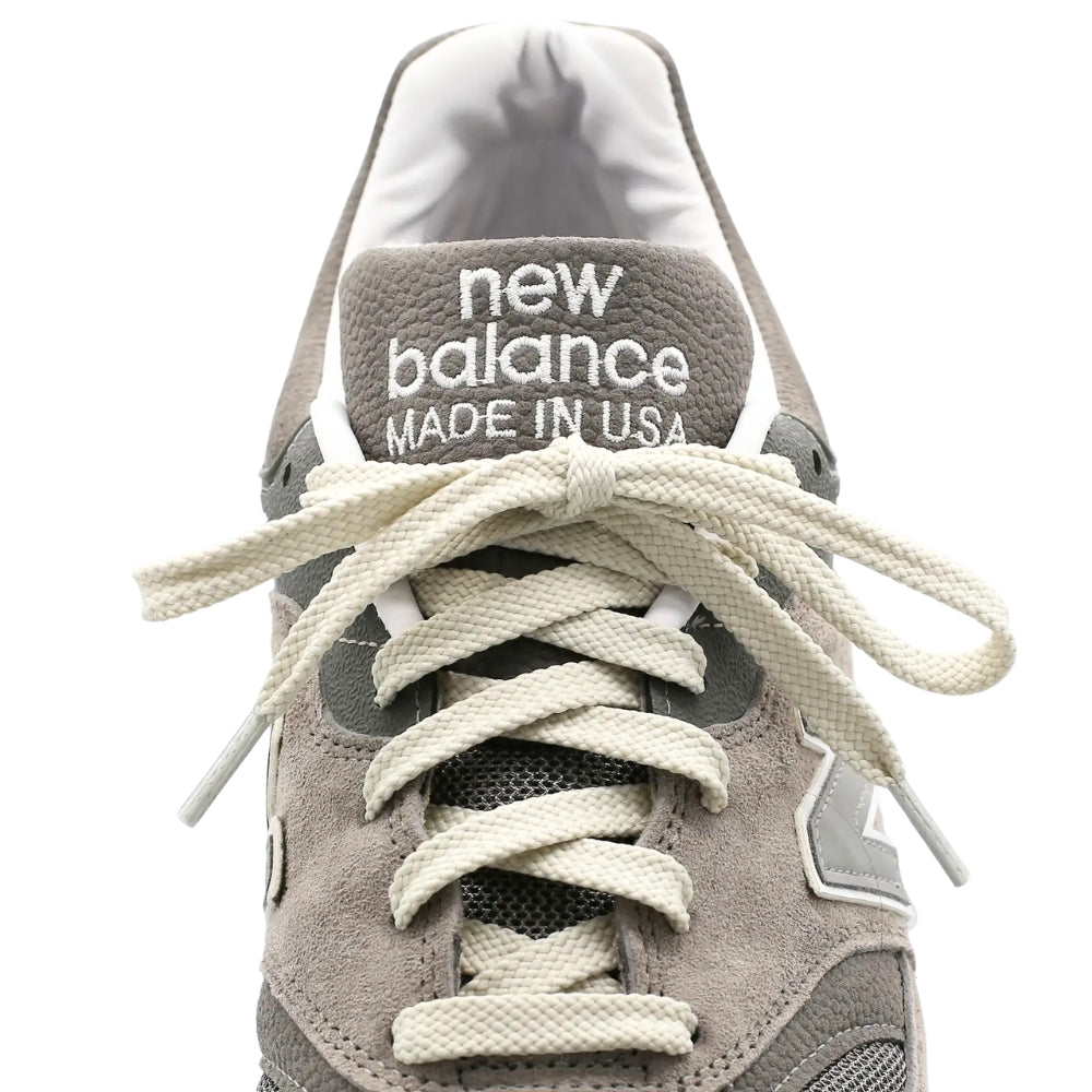 Stone gray New Balance replacement laces