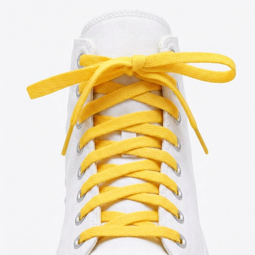 Yellow Converse Shoe Laces
