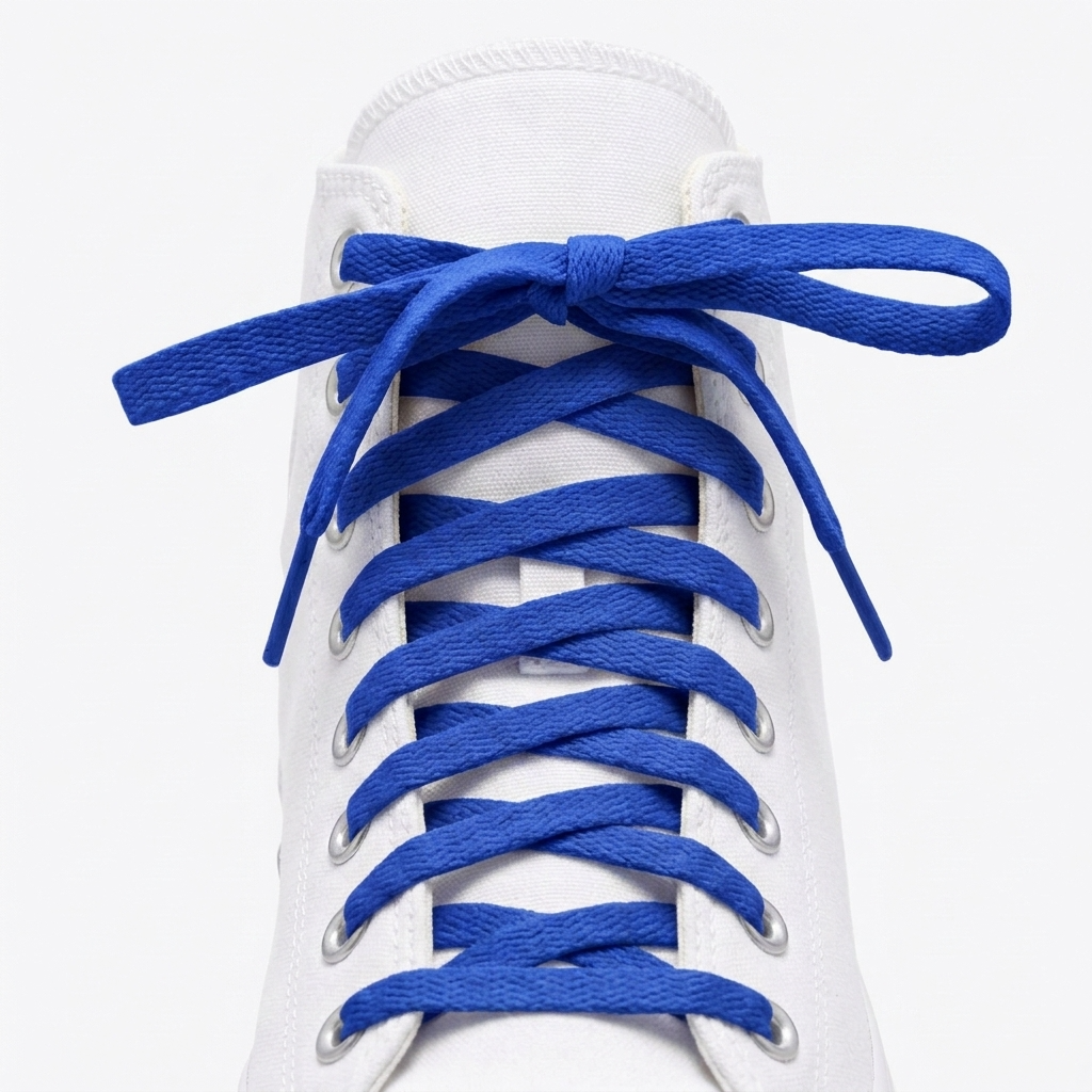 Blue Converse Shoe Laces