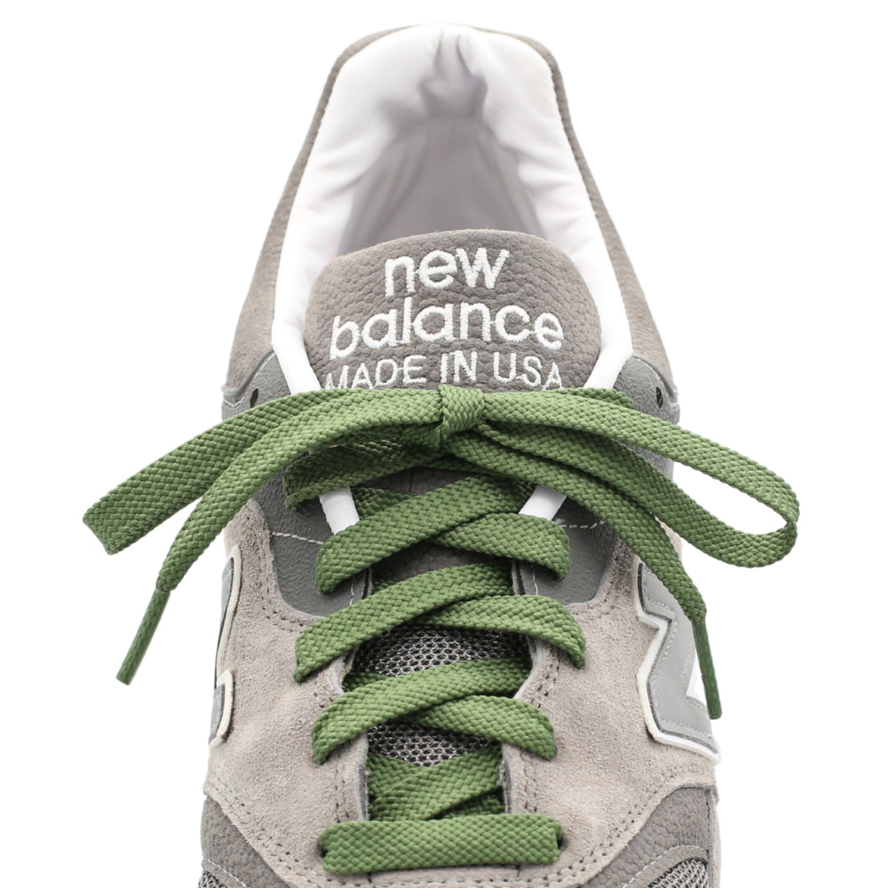 Dusty olive New Balance replacement laces
