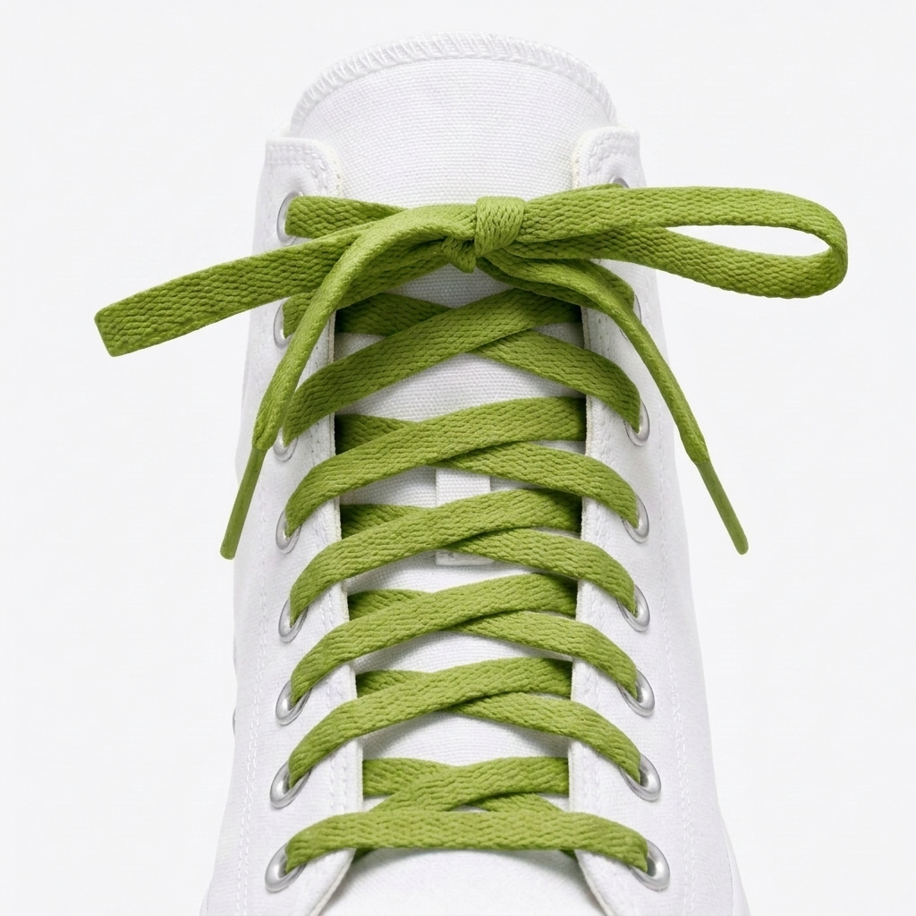 Matcha Green Converse Shoe Laces