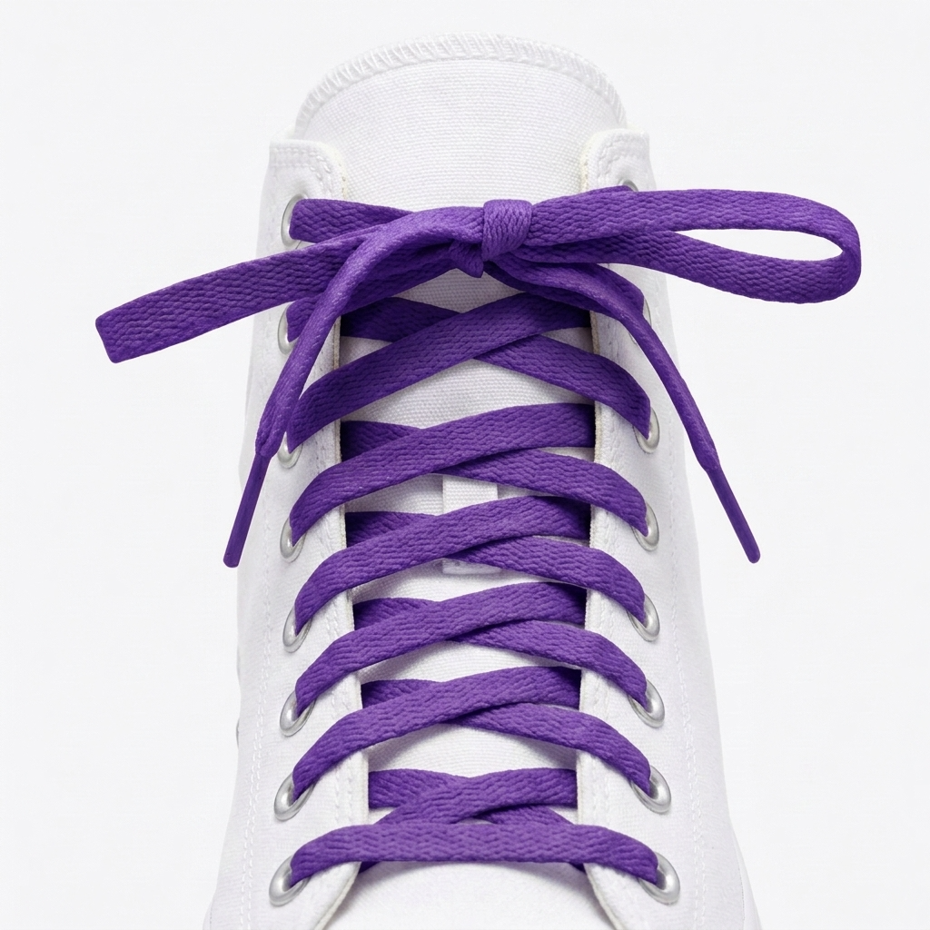 Purple Converse Shoe Laces