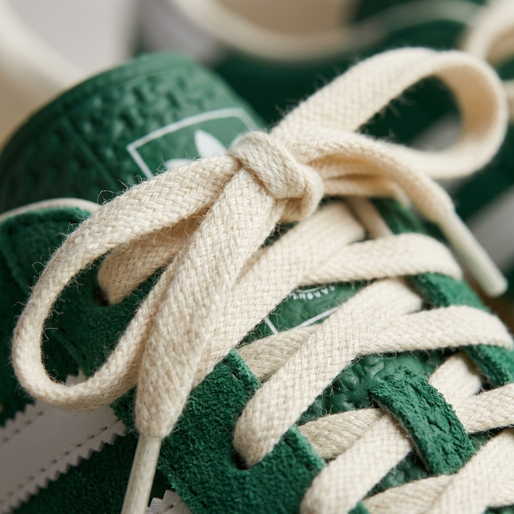 Flat 100% Cotton Shoe Laces