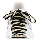 Flat Interwoven Shoe Laces - Shoe Lace Supply