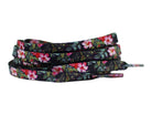 Flat Printed Shoe Laces - Floral - Shoe Lace Supply