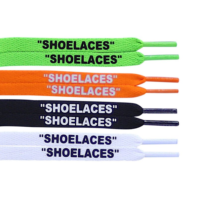 FLAT "SHOELACES" Shoe Laces - Shoe Lace Supply