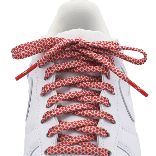 Flat Standard Shoe Laces - Multicolor - Colored Tips - Shoe Lace Supply Flat Standard Shoe Laces - Multicolor - Colored Tips