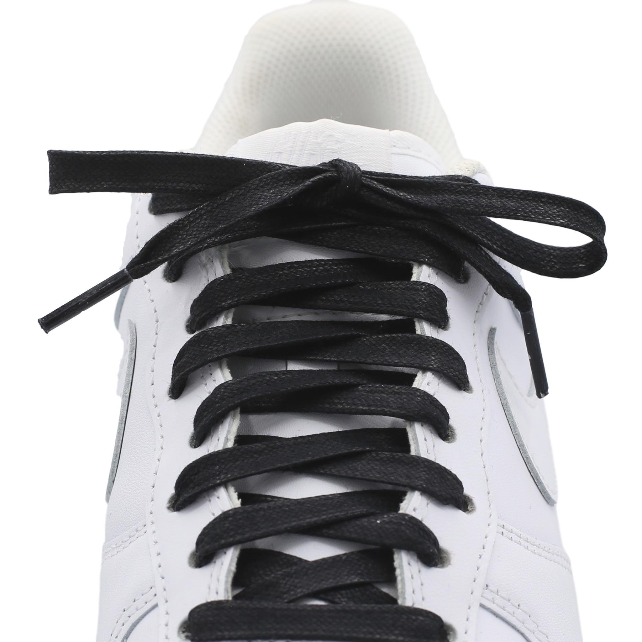 Flat Waxed Cotton Shoe Laces - Shoe Lace Supply