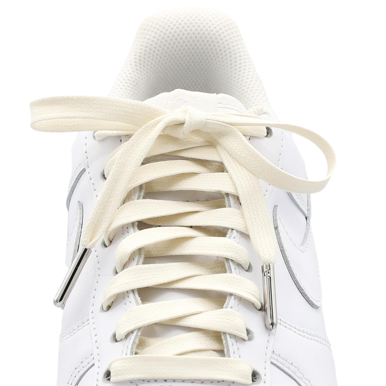 Flat Waxed Shoe Laces - Sail: Shop Premium Cotton Laces
