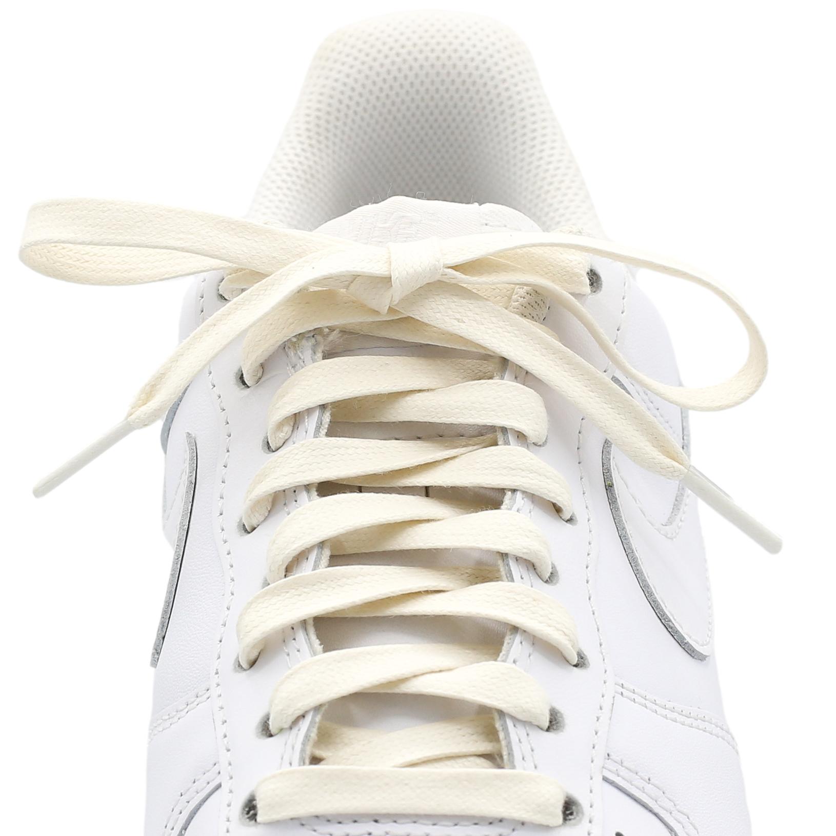 Flat Waxed Shoe Laces - Sail - Shoe Lace Supply