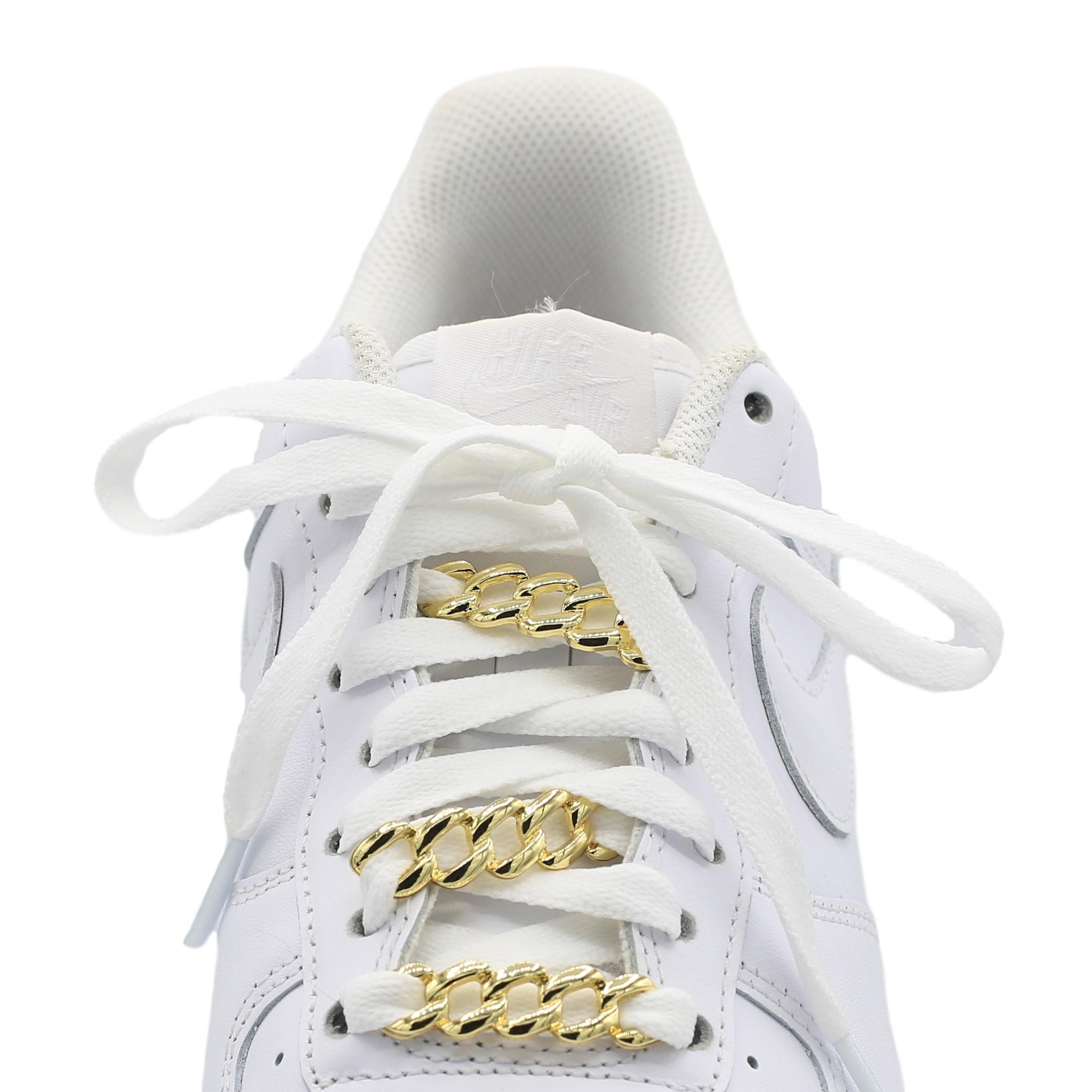 Chain-Link Lace Lock Charms Shoe Lace Supply