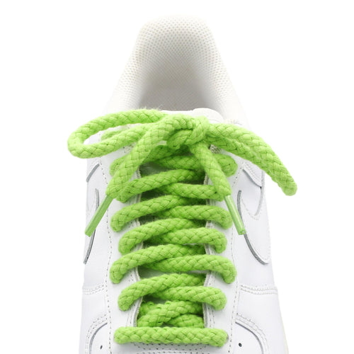 Grinch Green Shoe Laces - Shoe Lace Supply Fuzzy Shoe Laces