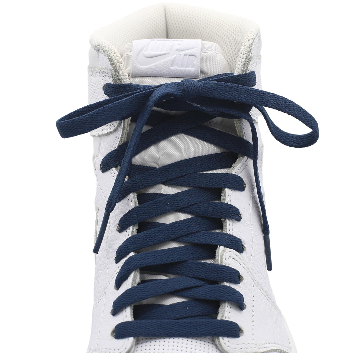 Air Force 1 replacement laces on sneakers