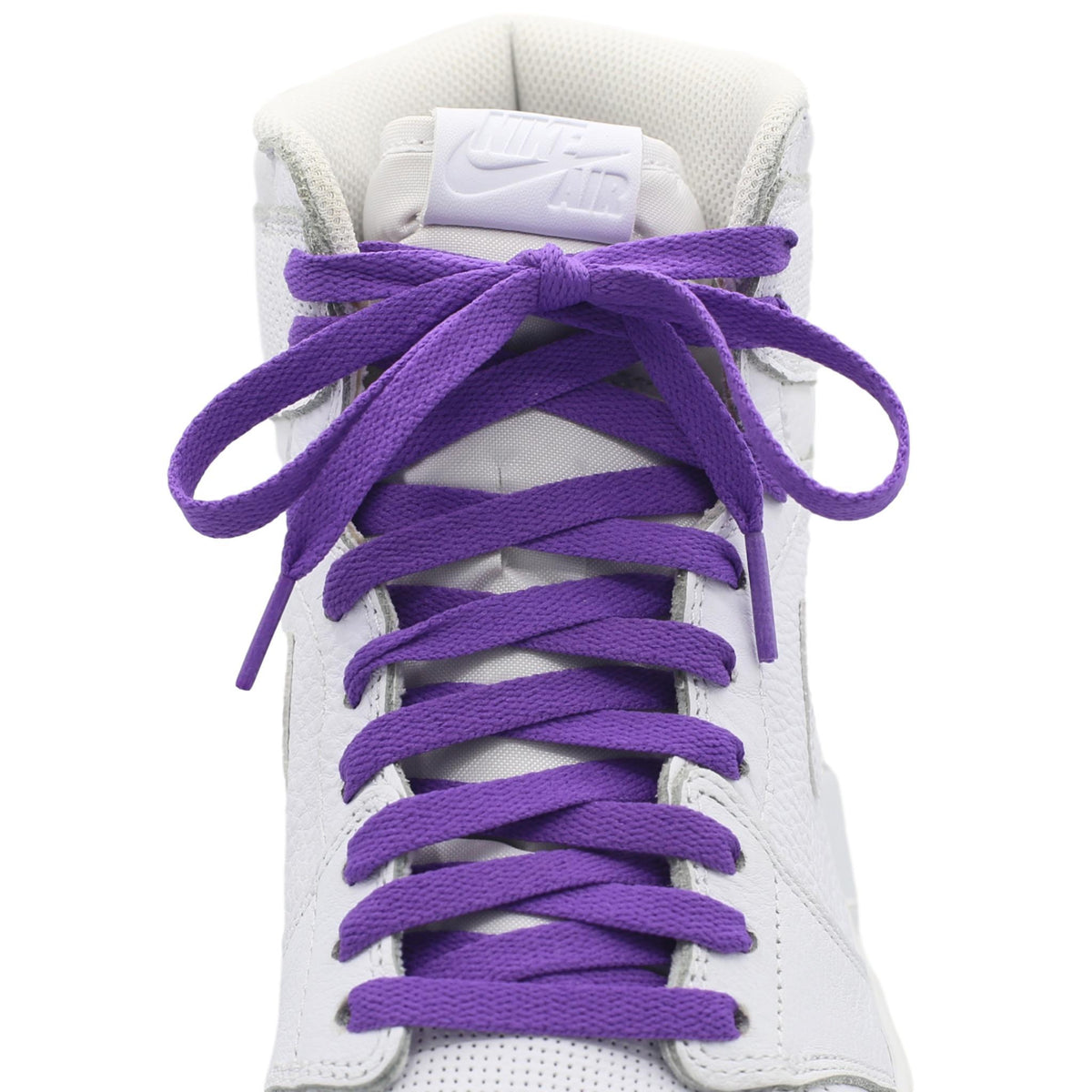 Air Force 1 replacement laces tip detail