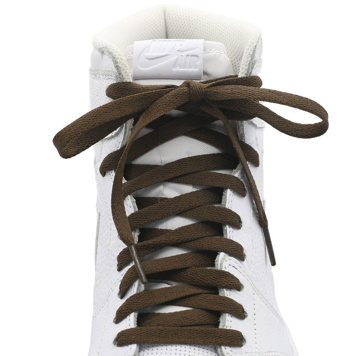 Air Force 1 replacement laces close up