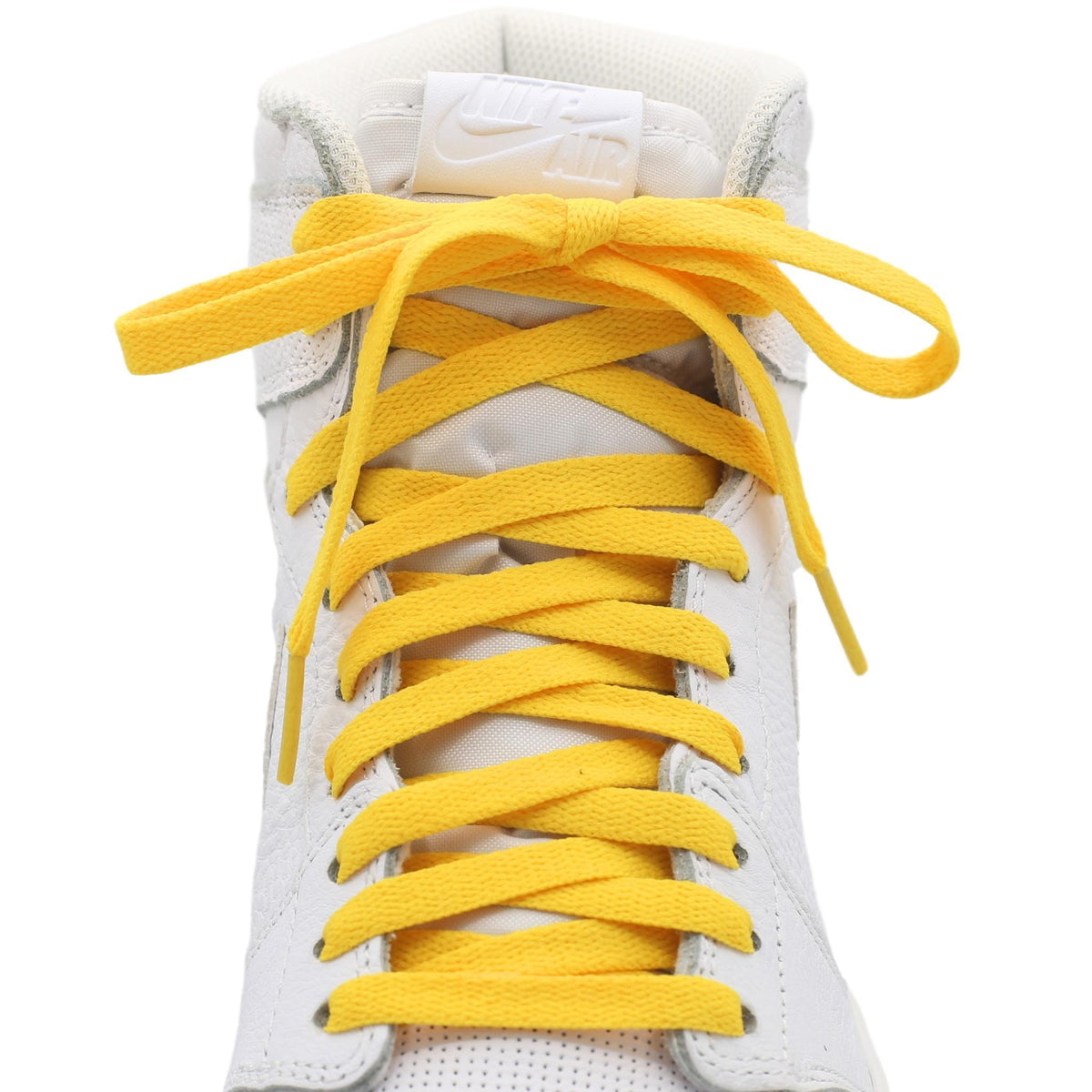 Flat polyester replacement laces for Air Force 1 Low