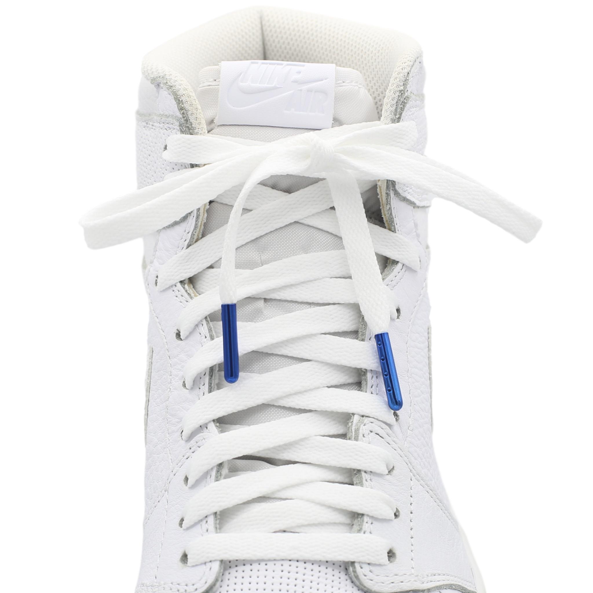 Jordan Flat Chrome Tipped Shoe Laces
