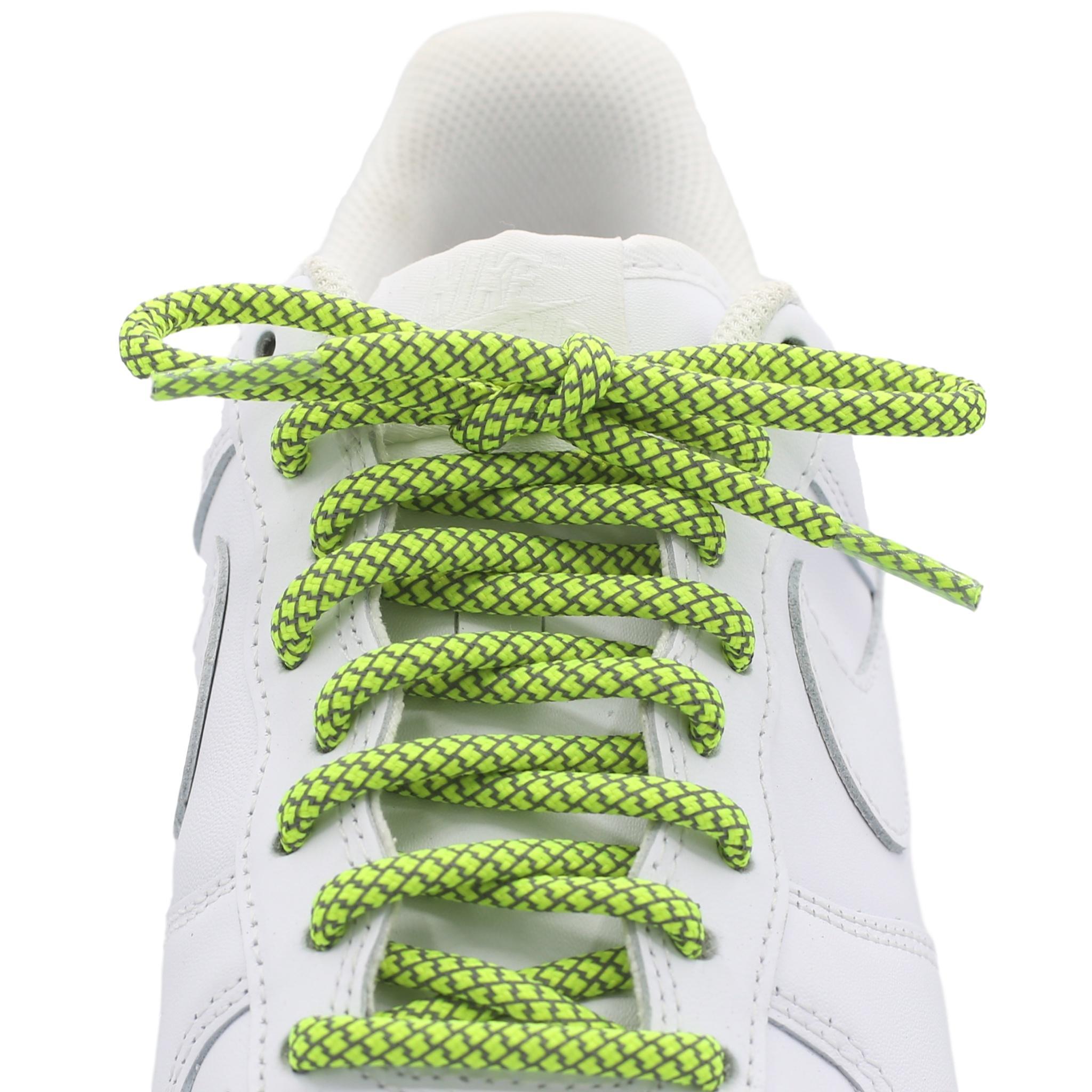 Round Standard Shoe Laces - Reflective - Shoe Lace Supply