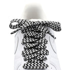 Zig-Zag Laces - Black and White